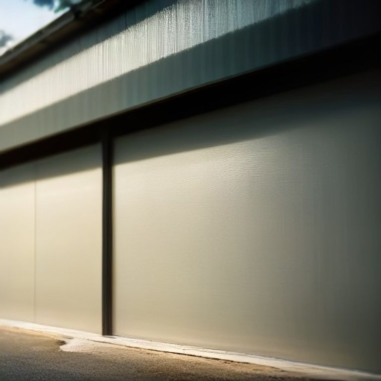 Finn Brooks Garage Door's Repairs Co — professional Garage Door Repair in Huntington Beach, our branded team and work van — Garage Door Repair near me